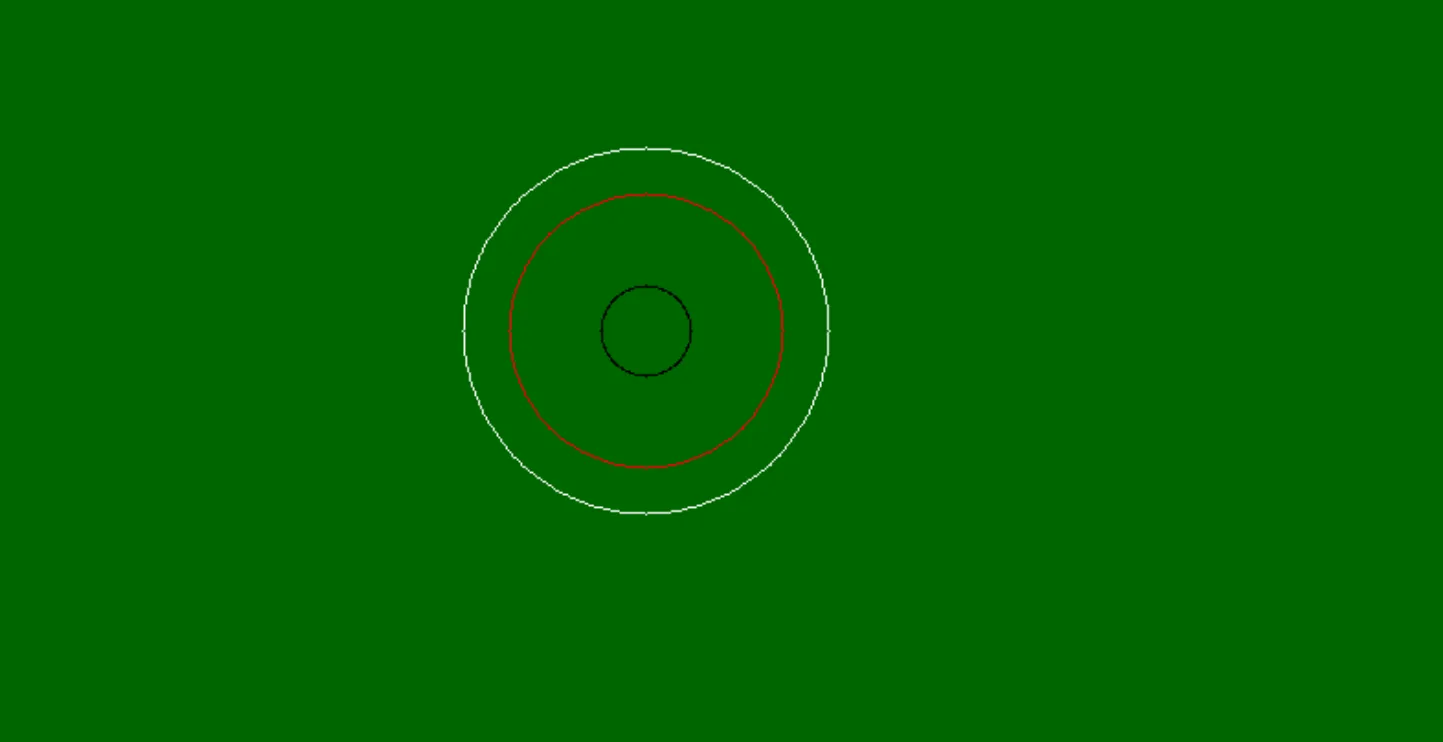 Tìm hiểu về hàm imagearc() trong PHP 9 Vòng tròn đồng tâm