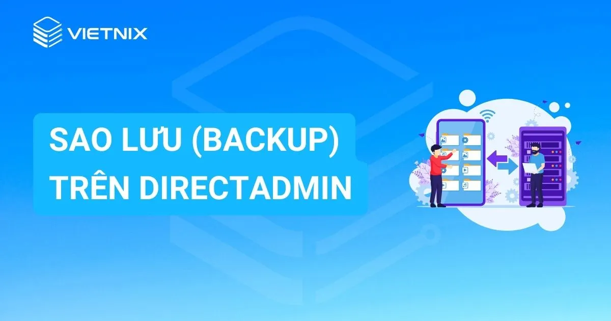 Sao lưu (backup) trên DirectAdmin