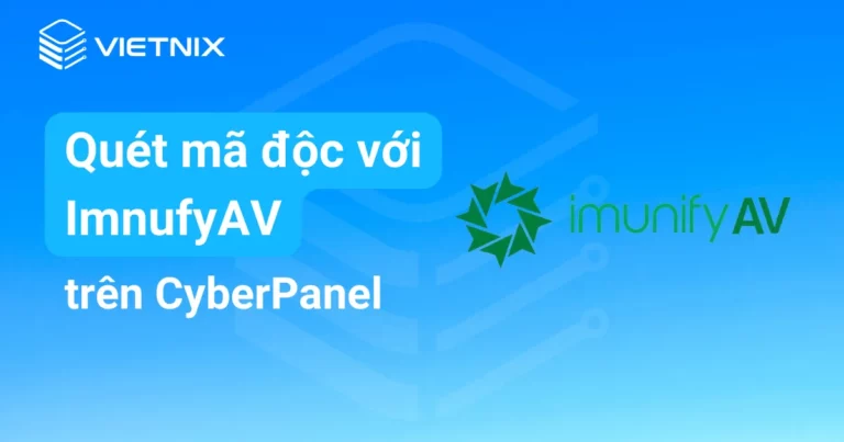 sử dụng imunifyAV