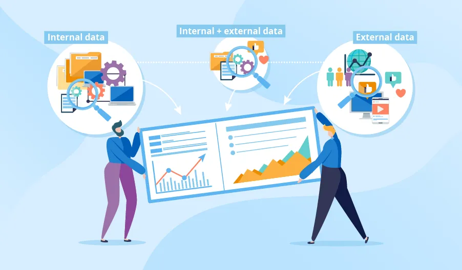 Power BI giúp doanh nghiệp thu thập, tổng hợp và phân tích dữ liệu từ nhiều nguồn khác nhau