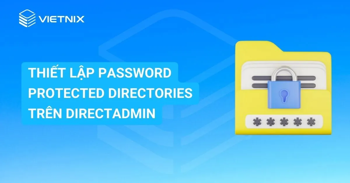 thiet lap Password Protected Directories tren DirectAdmin