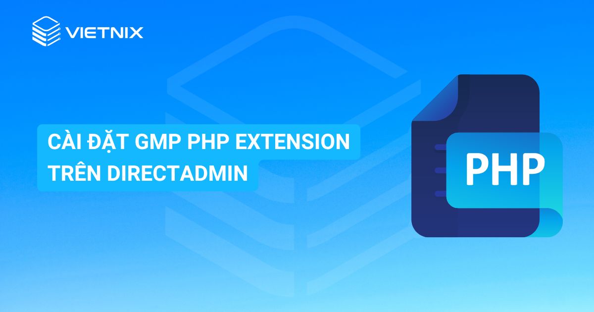 cai dat GMP PHP Extension tren DirectAdmin