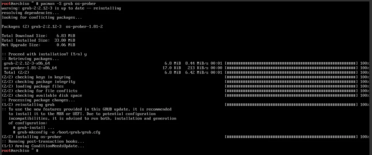 Cài đặt GRUB Bootloader trên hệ thống non-UEFI