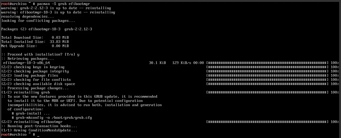Cài đặt GRUB Bootloader trên hệ thống UEFI