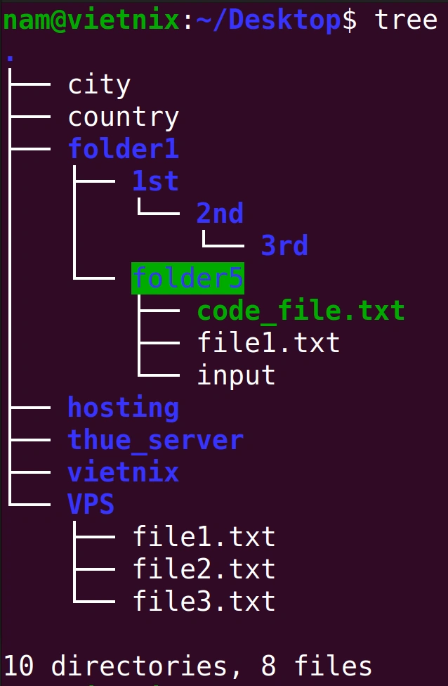 Cấu trúc directory