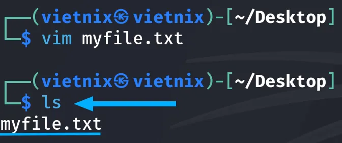 Kết quả hiển thị chế độ hiện tại và thông tin của file