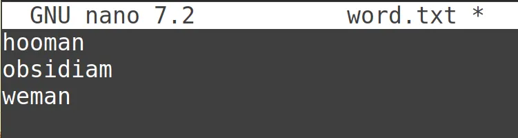 13 ví dụ sử dụng lệnh nano trong Linux hữu ích 52 Kiểm tra chính tả trong lệnh nano trên Linux