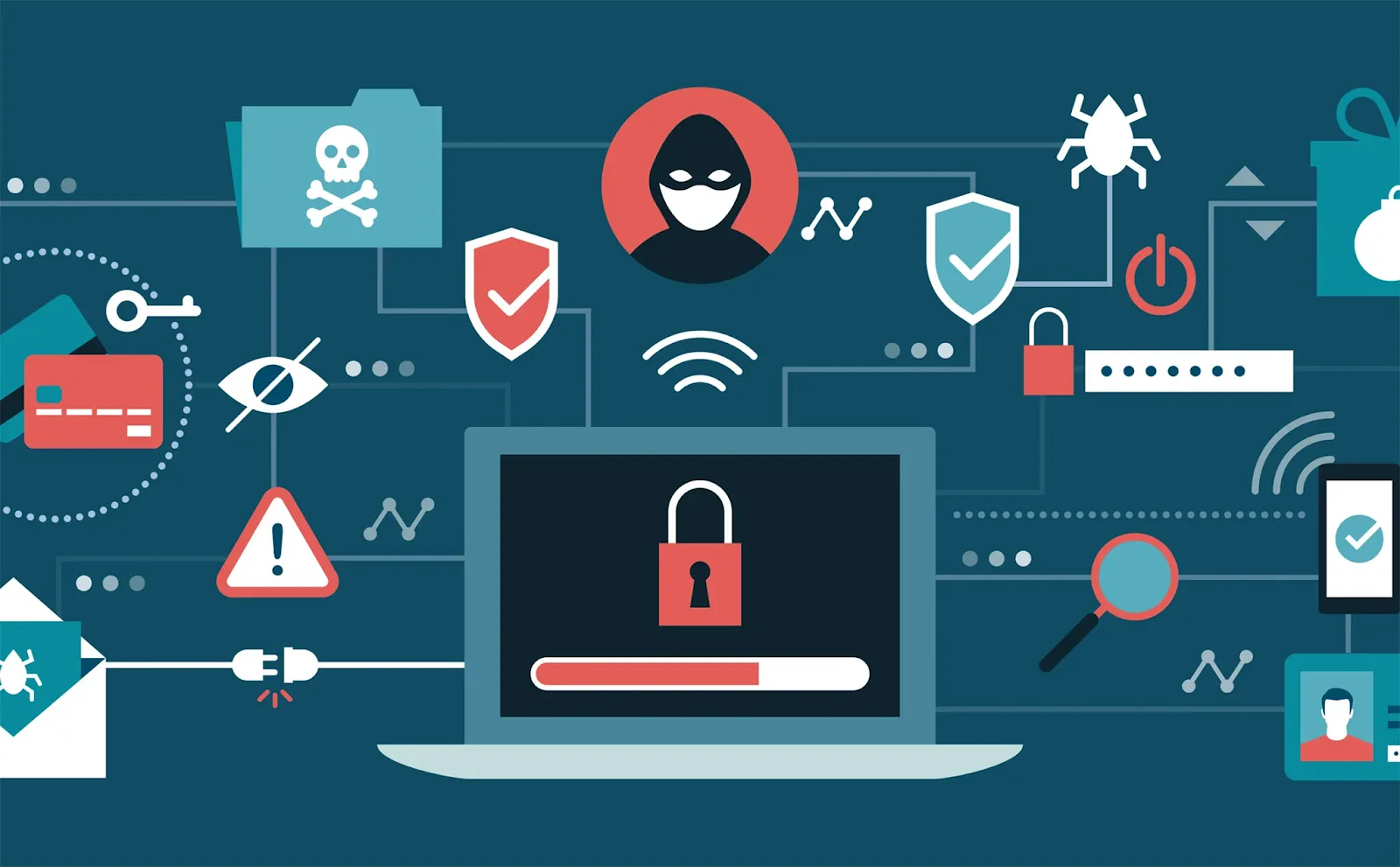 Phần mềm lậu tạo cơ hội cho hacker xâm nhập hệ thống gây thất thoát dữ liệu