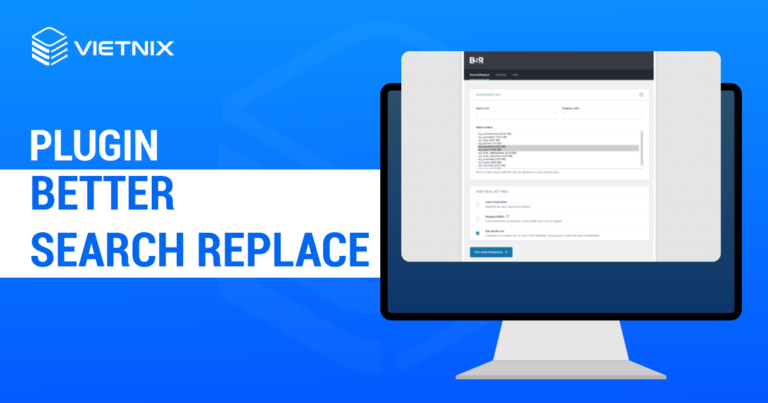 Plugin Better Search Replace