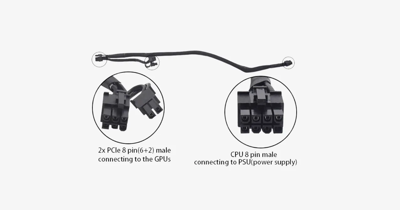 Các PSU thường được thiết kế với cáp rời