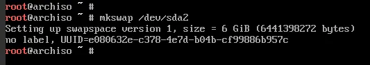 Tạo filesystem mới