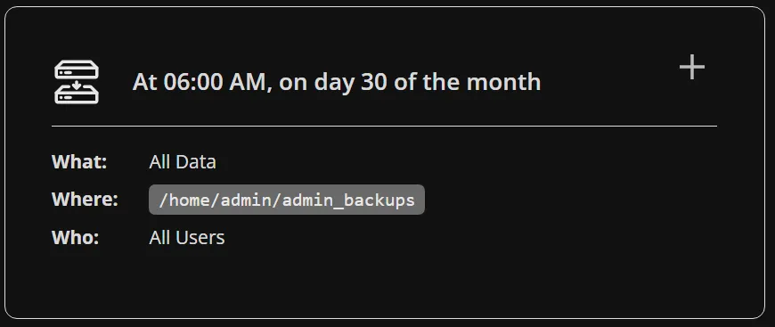 5 bước backup dữ liệu DirectAdmin lên Google Drive 60 Kết quả sau khi tiến trình backup hoàn tất