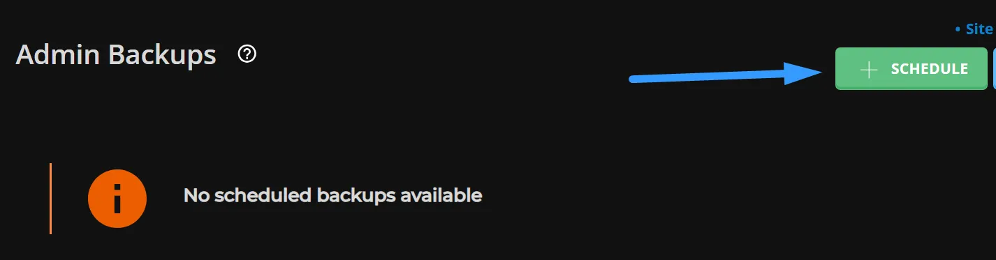 5 bước backup dữ liệu DirectAdmin lên Google Drive 54 Tạo bản backup mới