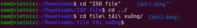 Thay đổi file có tên là ISO file