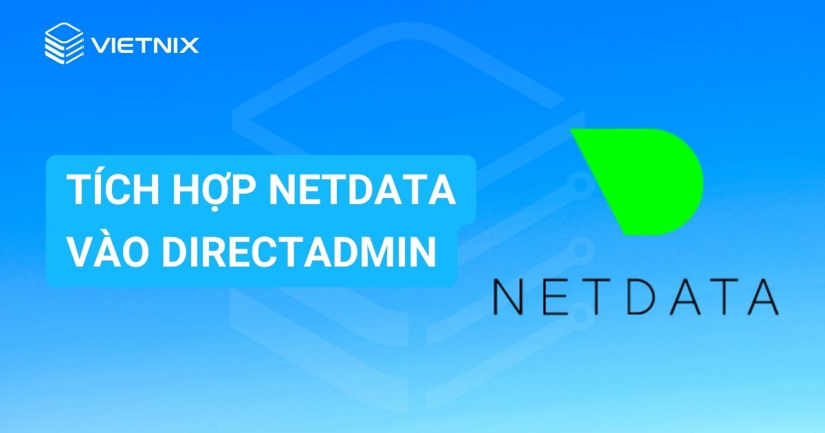 tich hop Netdata vao DirectAdmin