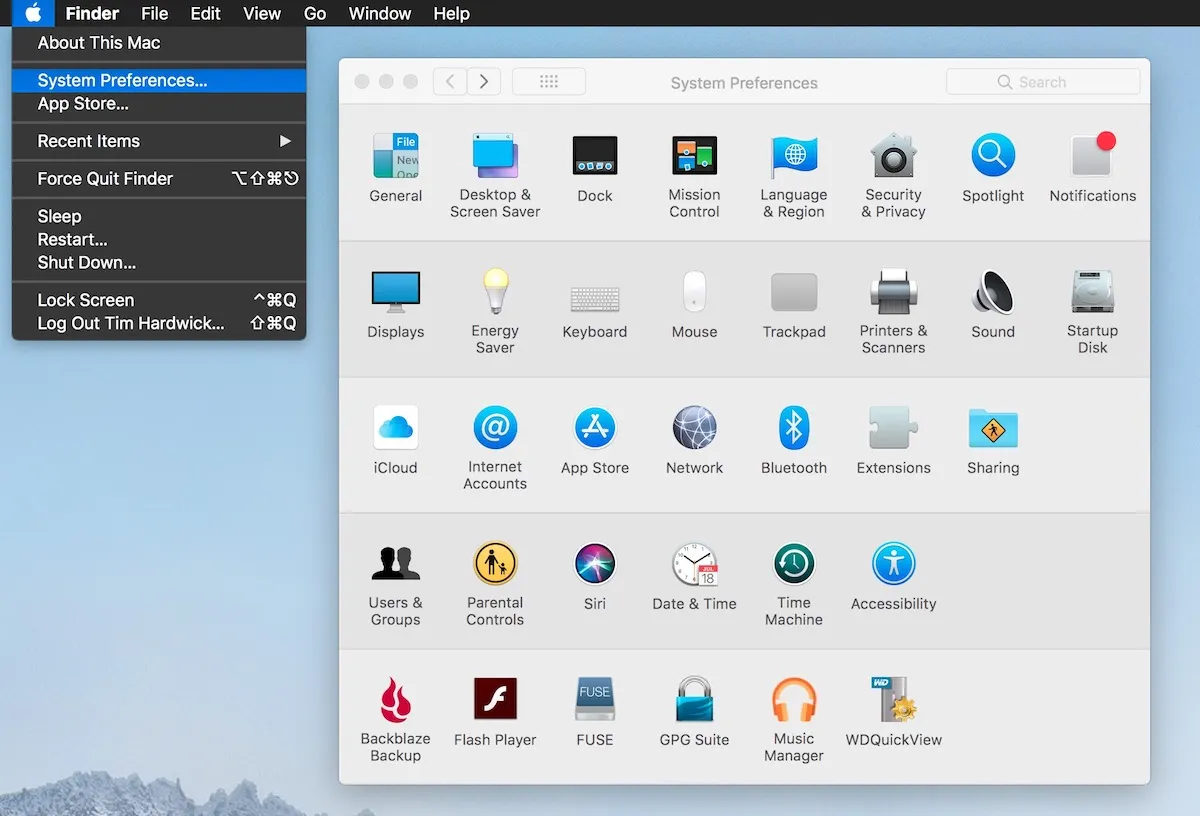 Cách tìm địa chỉ IP Private trên MacOS