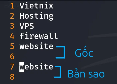 Văn bản đã được sao chép