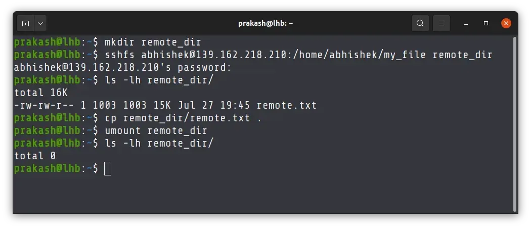 Sử dụng SSH upload website