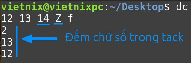 Đếm số chữ số trong một số