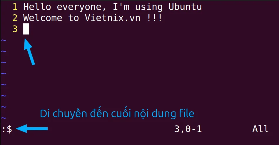 Di chuyển dòng trong file