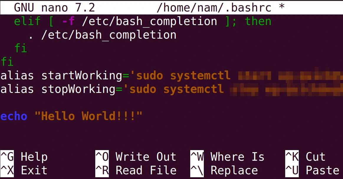 Tìm hiểu lệnh bash trong Linux và 5 ví dụ cách đơn giản hóa các tác vụ của lệnh 12 Dòng mới đã được thêm vào cuối file