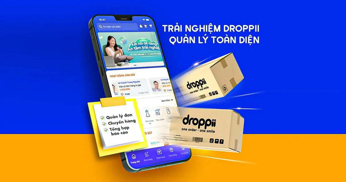 Droppii là nền tảng dropshipping được yêu thích nhất hiện nay