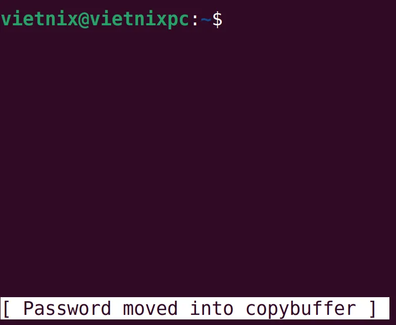 Quá trình hoàn tất