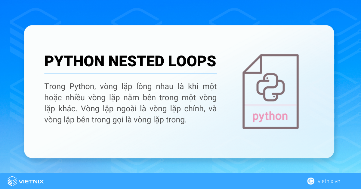 Tìm hiểu chi tiết vòng lặp lồng nhau trong Python 6 image 35