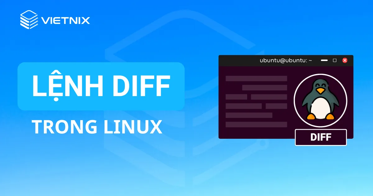 Lệnh diff trong Linux