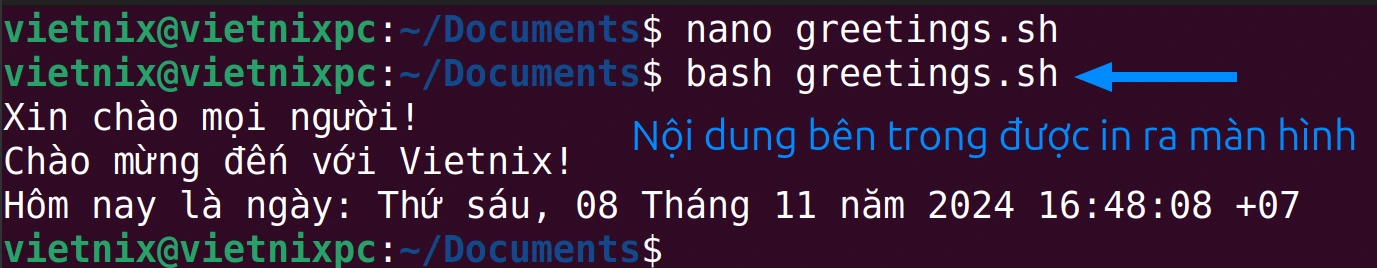 Tìm hiểu lệnh bash trong Linux và 5 ví dụ cách đơn giản hóa các tác vụ của lệnh 15 Lệnh bash sẽ khởi chạy trong tập lệnh bash