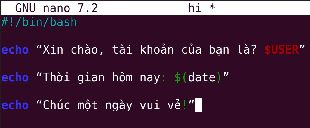 Tạo một file ngẫu nhiên bằng tập lệnh Bash