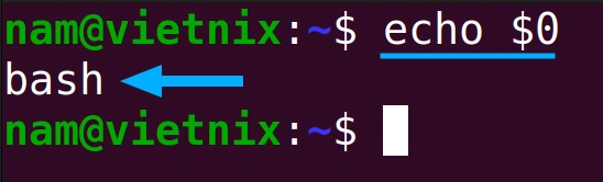 Thực hiện cú pháp lệnh Bash trong Linux