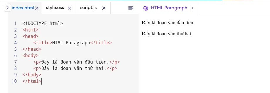 Tìm hiểu về HTML paragraph: Định nghĩa, đặc điểm và cách sử dụng hiệu quả 26 Đặc điểm của HTML paragraph