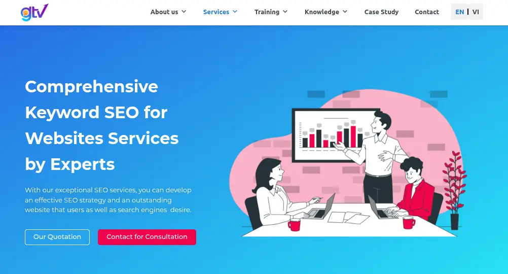 Dịch vụ GTV SEO - Dịch vụ seo giá rẻ 