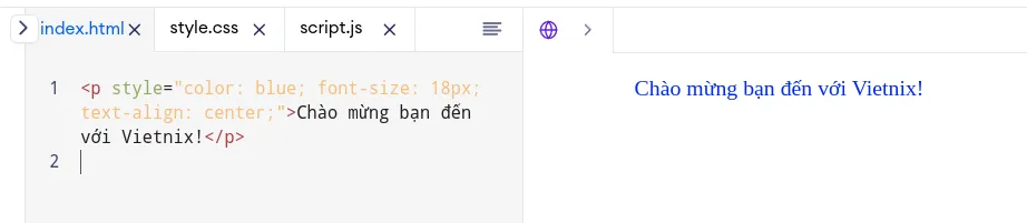 Tìm hiểu về HTML paragraph: Định nghĩa, đặc điểm và cách sử dụng hiệu quả 41 Sử dụng thuộc tính CSS trực tiếp trong thẻ
