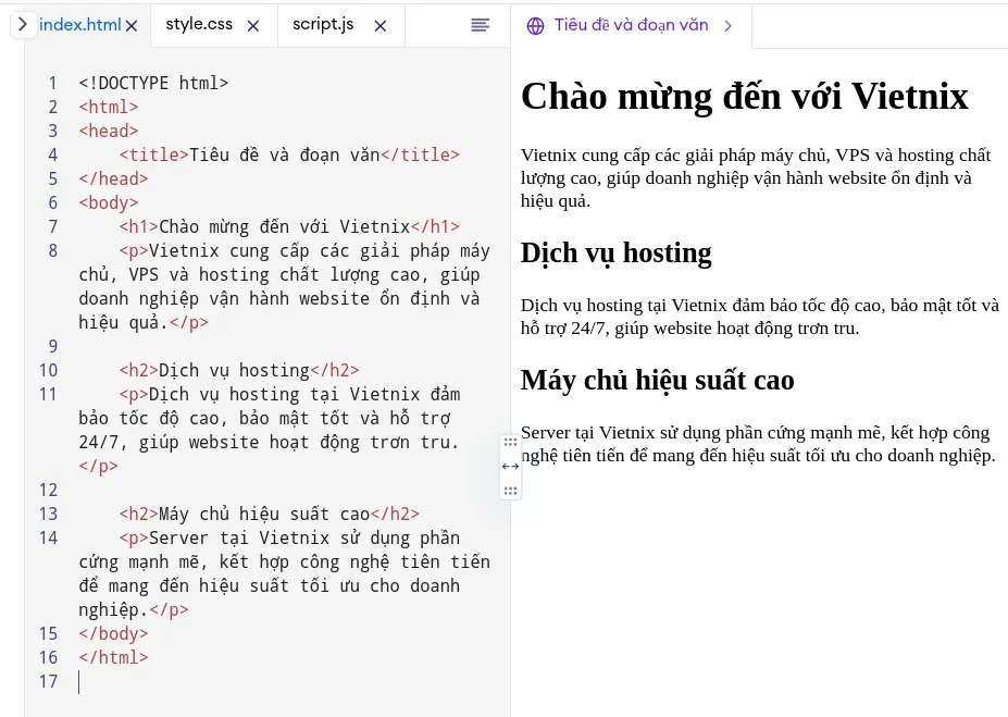 Tìm hiểu về HTML paragraph: Định nghĩa, đặc điểm và cách sử dụng hiệu quả 37 Tiêu đề và đoạn văn
