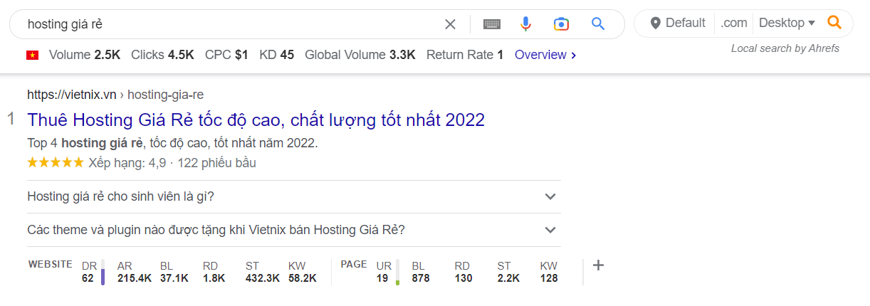 Keyword là gì