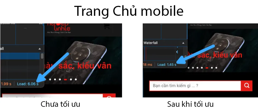 Vietnix: Tối Ưu NetdepTinhte - Case Study Tăng Tốc Website 21 Tốc độ load Trang Chủ khi truy cập bằng điện thoại được cải thiện đáng kể