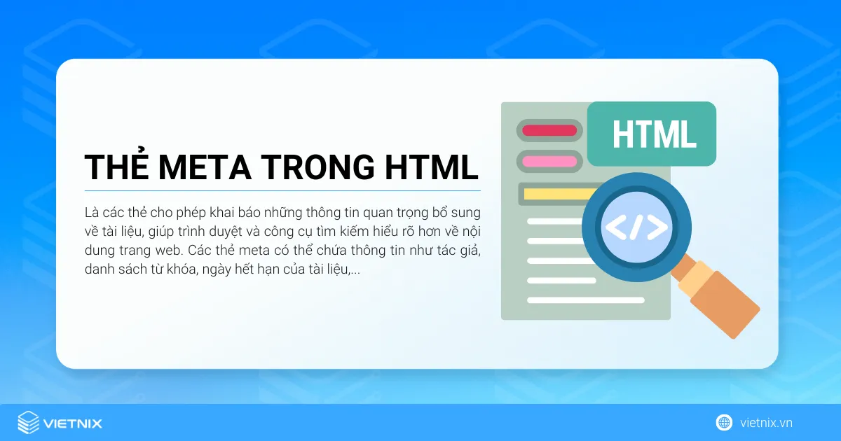 Tổng quan về thẻ meta trong HTML cho người mới 5 the meta trong html