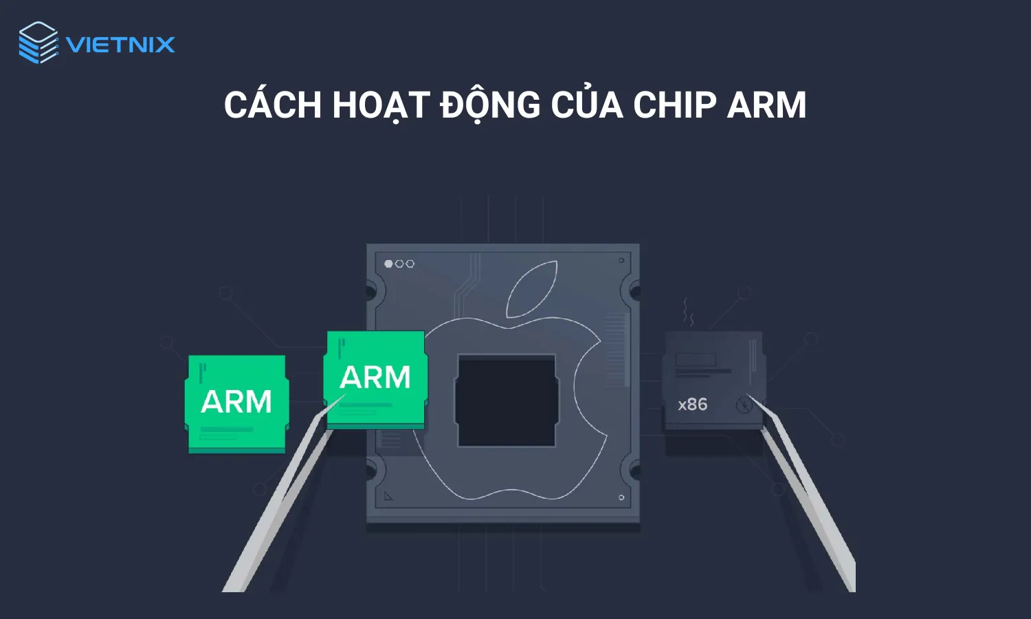 Chip hoạt động trên kiến trúc RISC