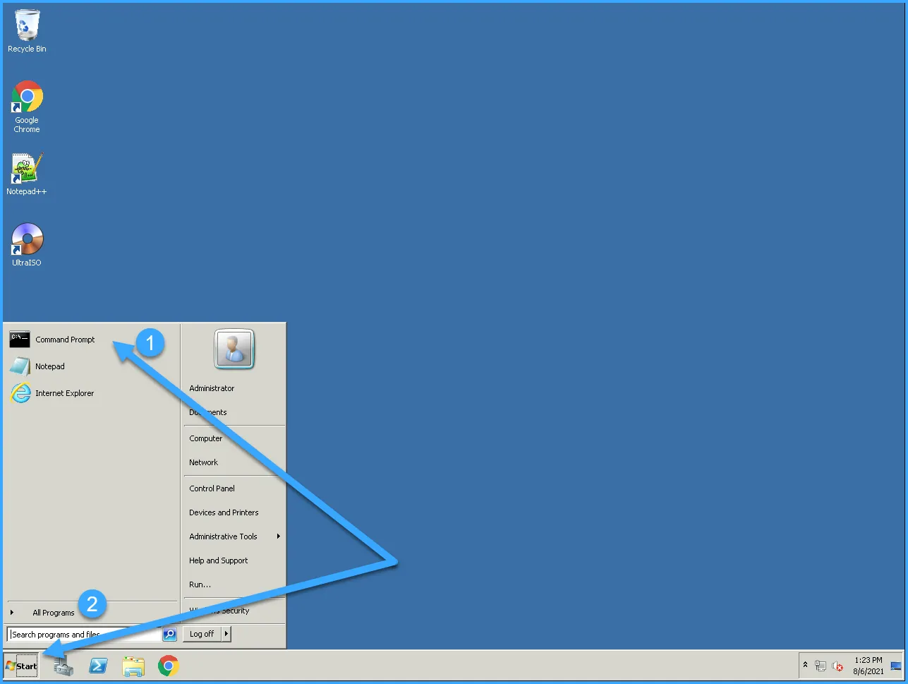 Cách đổi mật khẩu VPS trên Windows server