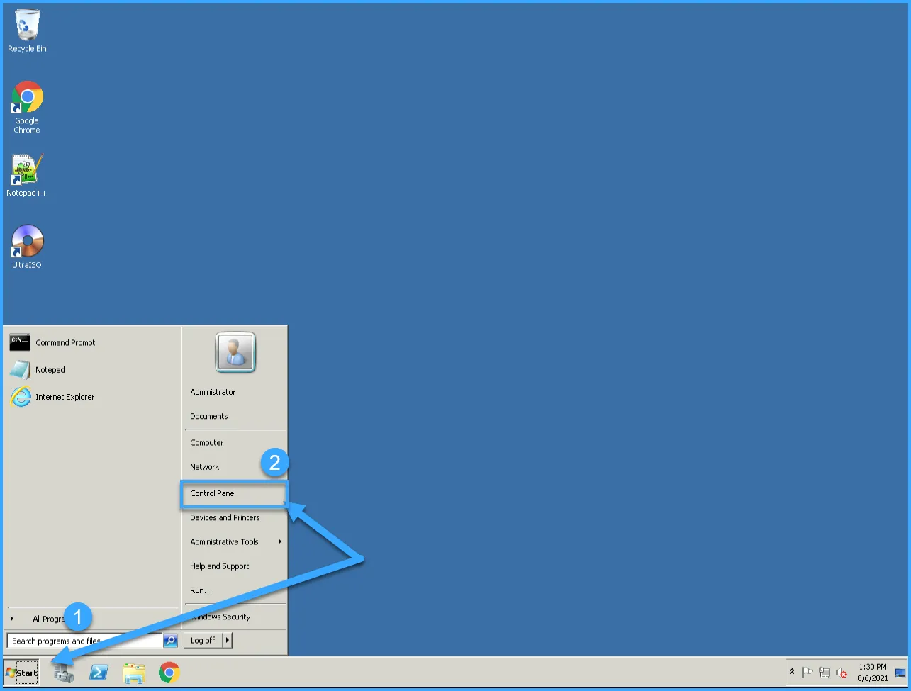 Cách đổi mật khẩu VPS trên Windows server