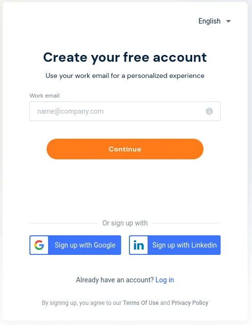 Điền email