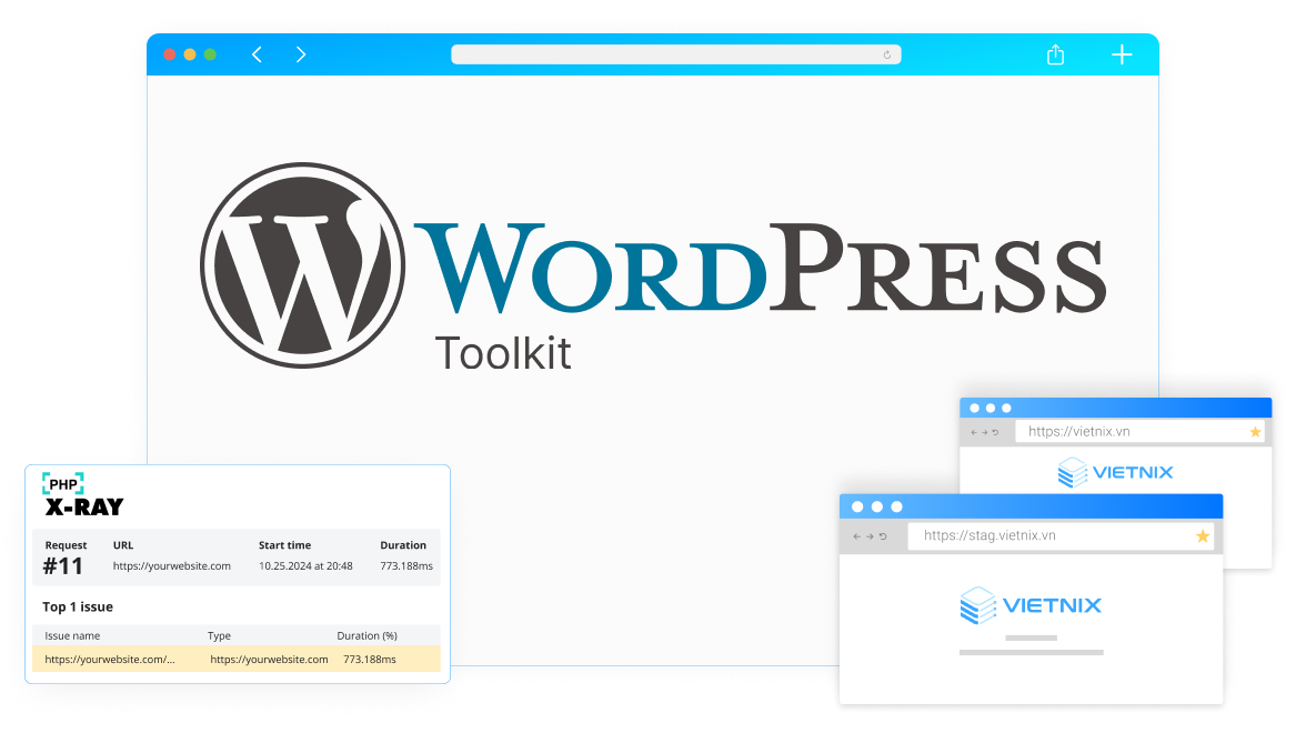 Hosting WordPress có các công cụ chuyên biệt để quản lý website wordpress