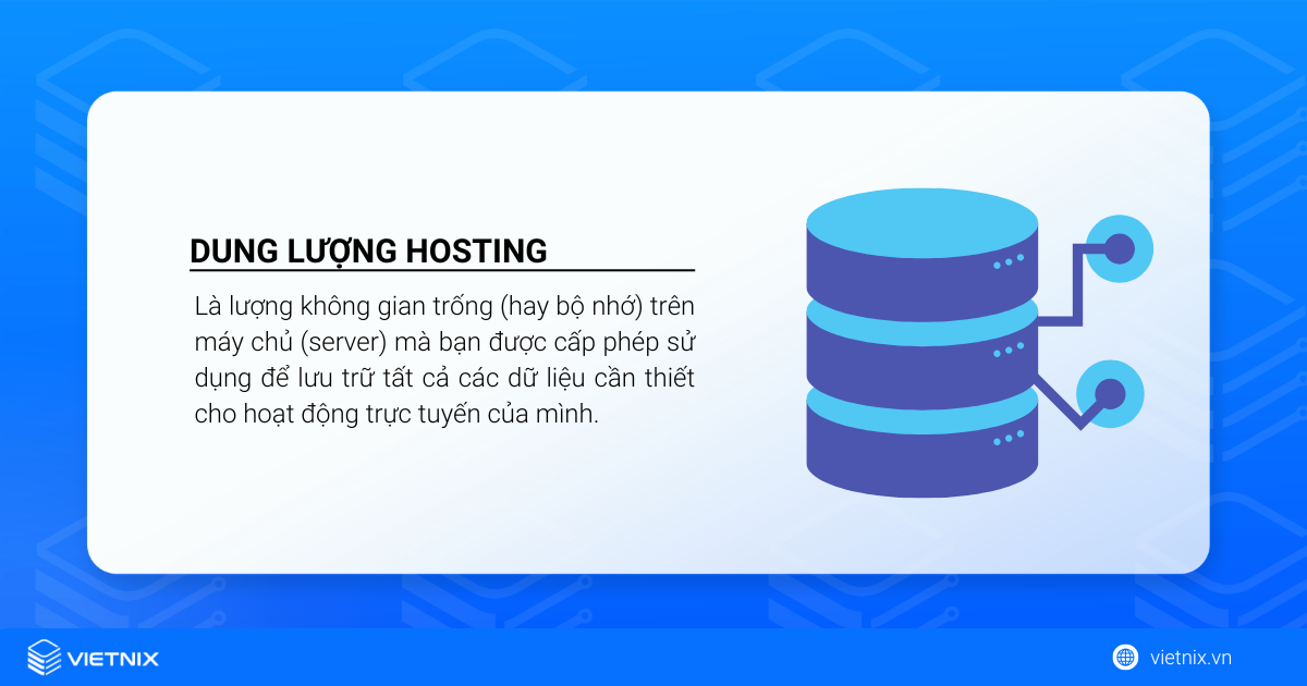 Hướng dẫn cách kiểm tra dung lượng hosting nhanh chóng, hiệu quả 30 Dung lượng hosting là gì?
