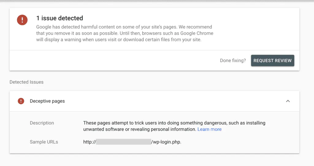 Hướng dẫn cách gỡ cảnh báo “Reported Attack Site” trên website chi tiết, nhanh chóng 20 Gỡ cảnh báo bằng Google Search Console