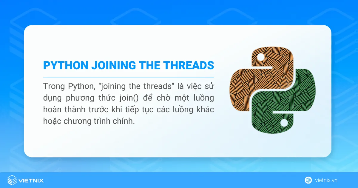 join() đa luồng trong Python