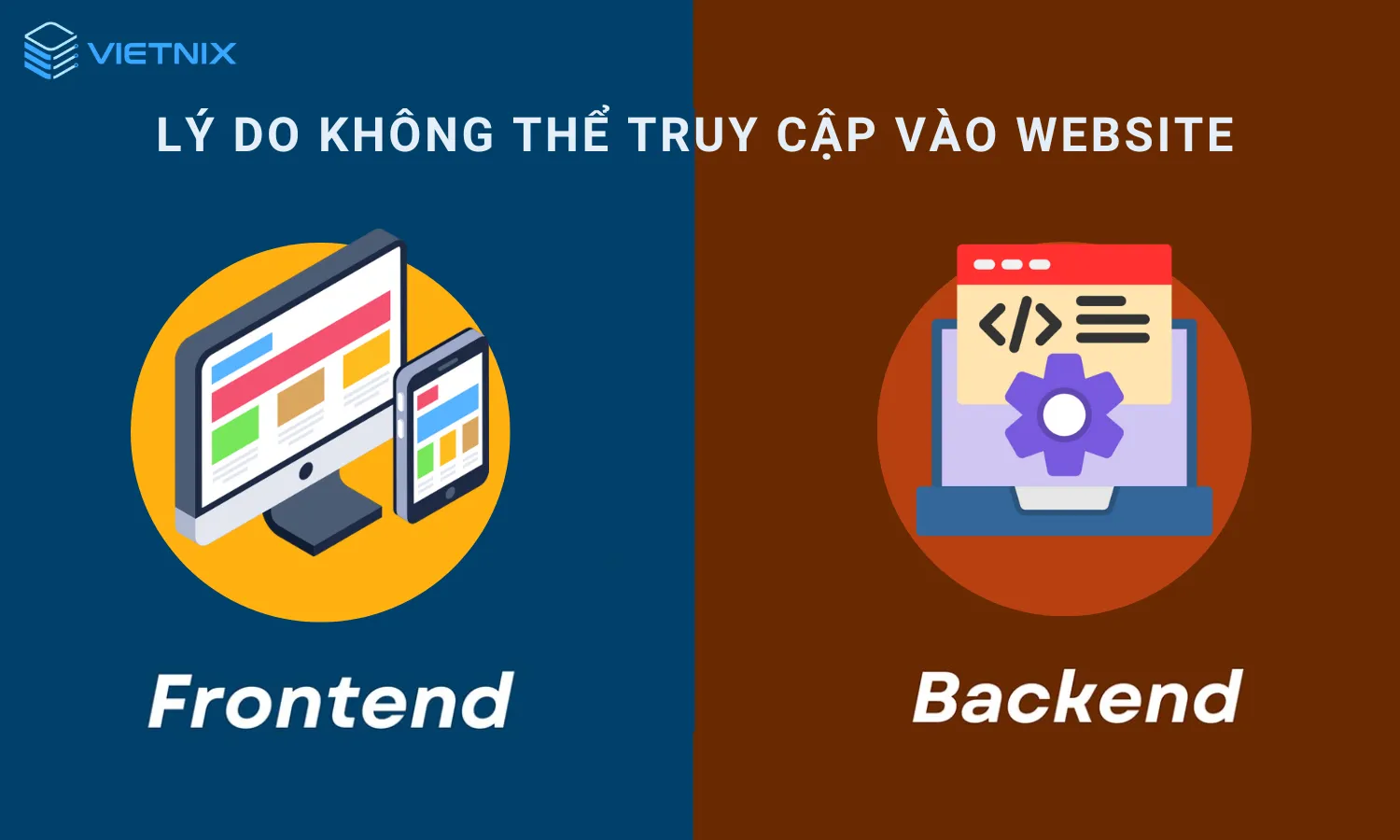 2 lý do không thể truy cập website