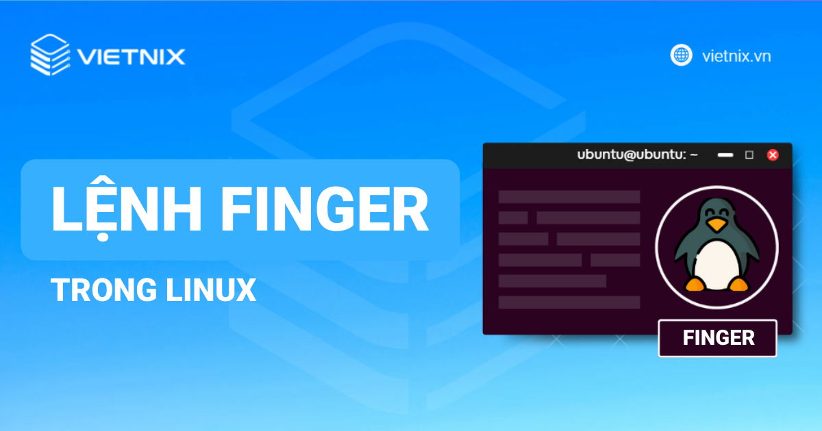 Lệnh finger trong Linux