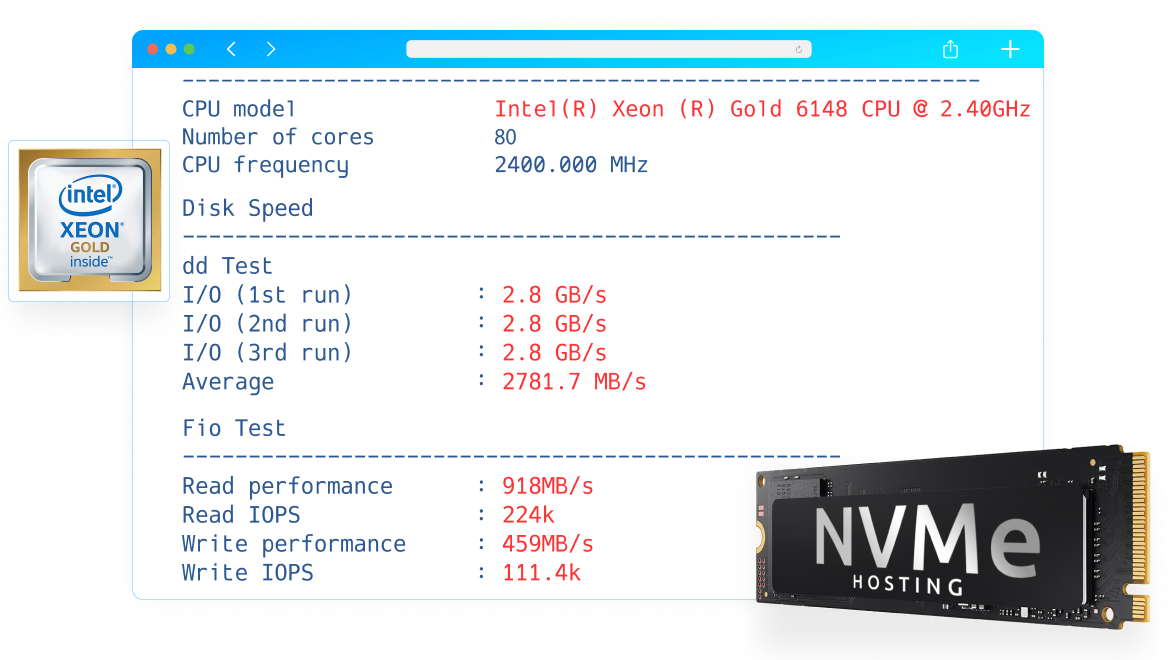 phần cứng cao cấp nvme hosting